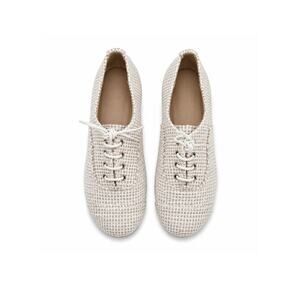 Papanatas Taupe Weave Lace Oxford Boys Dress Shoes